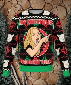 Karen Yelling At Grumpy Cat Meme For Ugly Sweater For Woman