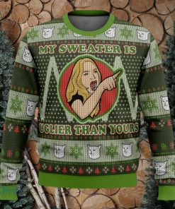 Karen Yelling At Grumpy Cat Meme Ugly Christmas Sweaters 3D Super Hot