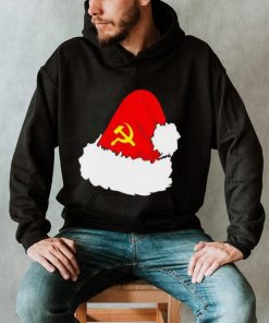 Karl Mark Santa hat soviet hammer Christmas shirt