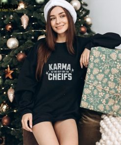 Karma Is The Guy On The Chiefs Shirt, Kansas City Chiefs Eras Tour Crewneck