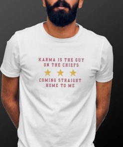 Karma Is The Guy On The Chiefs Taylor Lyrics Shirt