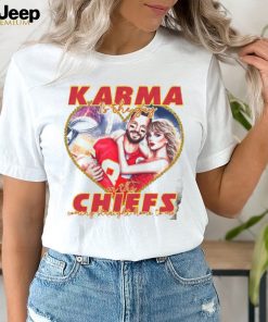 Karma Is The Guy On The Chiefs Trendy Shirt