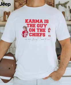 Karma Is The Guy On The Chiefs shirt