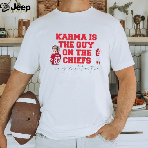 Karma Is The Guy On The Chiefs shirt