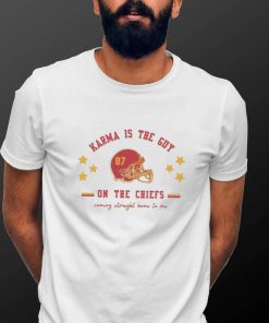 Karma is the Guy on the Chiefs, Coming Straight Home to Me Eras Concert Shirt