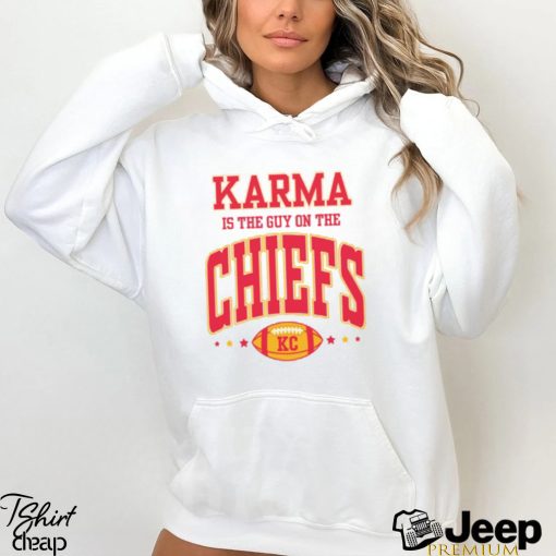 Karma is the Guy on the Chiefs Tour Shirt