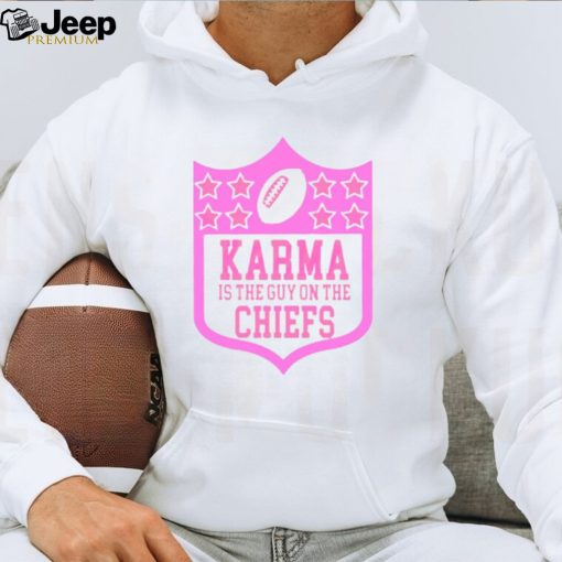 Karma is the guy on the Chiefs NFL parody shirt