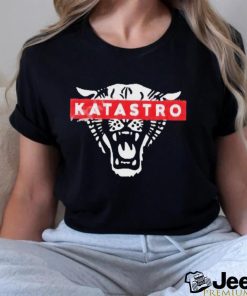 Katastro Merch Katastro Acid Washed Panther shirt