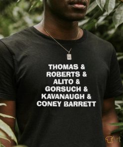 Katie Pavlich Thomas Roberts Alito Gorsuch Kavanaugh Coney Barrett Shirt