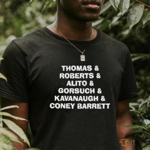 Katie Pavlich Thomas Roberts Alito Gorsuch Kavanaugh Coney Barrett Shirt