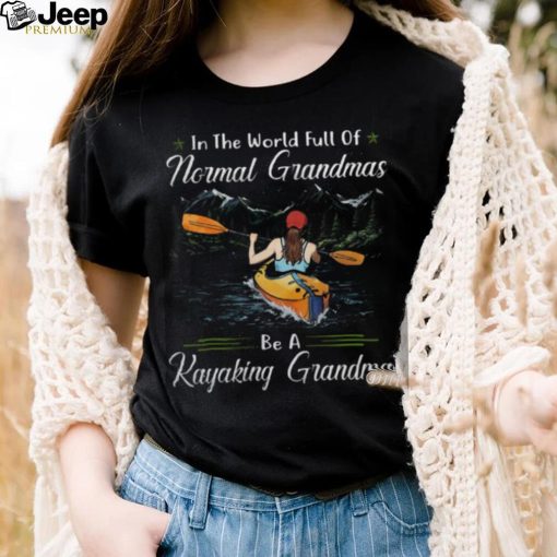 Kayaking Full Of Grandmas BWA070 Ladies T Shirt