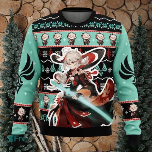 Kazuha Genshin Impact Ugly Christmas Sweaters 3D Super Hot