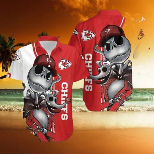 Kc Chiefs Jack Skellington Hawaiian Shirt