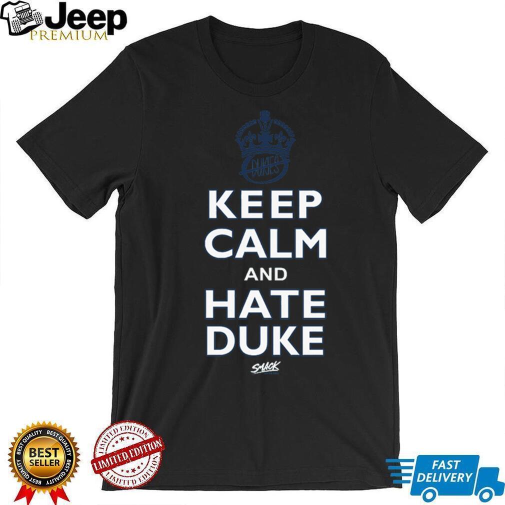 i hate duke t shirt