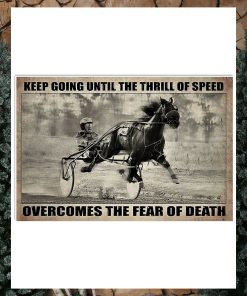 Keep Going Harness Raci Horizontal Poster