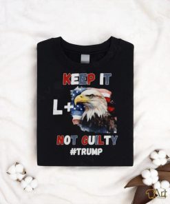 Keep it L Not Guilty Trump Mugshot Shirt