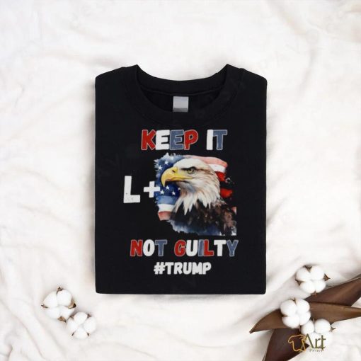 Keep it L Not Guilty Trump Mugshot Shirt