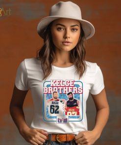 Kelce Brothers Super Bowl LVIII shirt