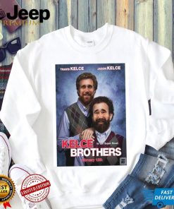 Kelce Brothers Travis And Jason Kelce In The Super Bowl shirt