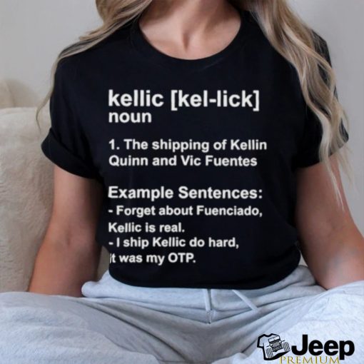 Kellic definition the shipping of kellin quinn and vic fuentes shirt