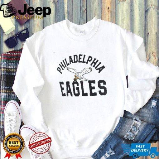 Kelly Philadelphia Eagles Classic Arc Raglan T Shirt