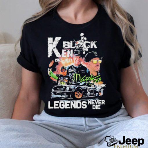 Ken Block 1967 2023 Legend Never Die Signatures Shirt