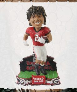 Kendall Milton Georgia Bulldogs Football Student Athlete Bobblehead Ornament