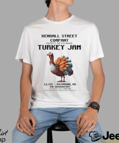 Kendall street company presents the 8th annual Turkey Jam shirt