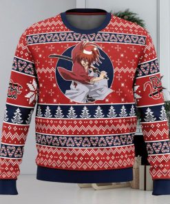 Kenshin Himura Rurouni Kenshin Samurai X Ugly Christmas Sweater