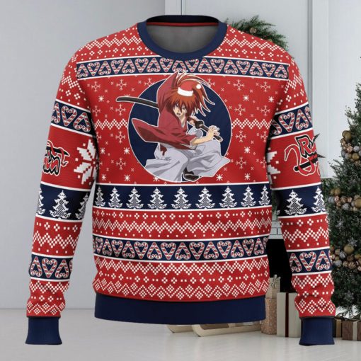 Kenshin Himura Rurouni Kenshin Samurai X Ugly Christmas Sweater