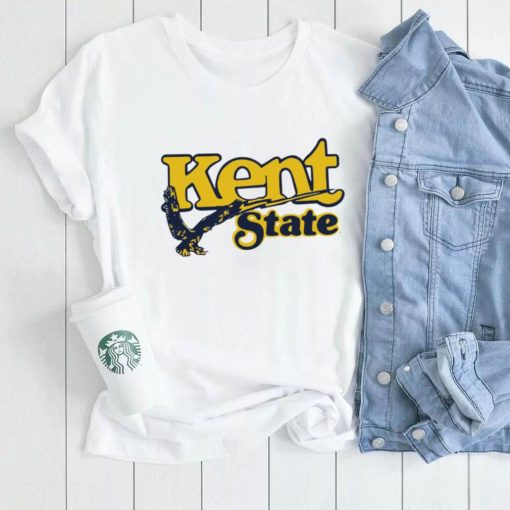 Kent State Golden Eagle retro logo shirt