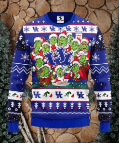 Kentucky Wildcats 12 Grinch Xmas Day Christmas Ugly Sweater