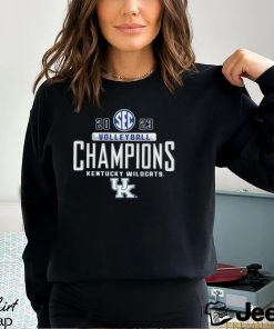 Kentucky Wildcats 2023 Sec Women’s Volleyball Regular Season Champions Locker Room T Shirt