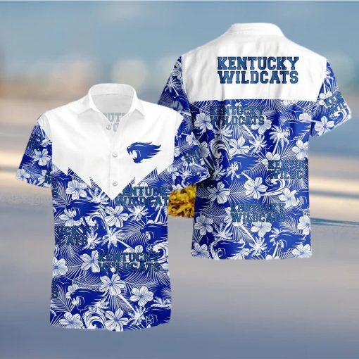 Kentucky Wildcats 3D Hawaiian Shirt Tropical Seamless NCAA Men And Women Gift For Fans