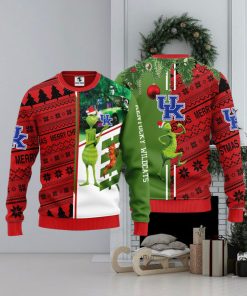 Kentucky Wildcats Grinch & Scooby doo Christmas Ugly Sweater 1
