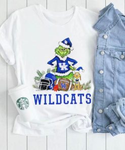 Kentucky Wildcats Grinch and Max dog funny Christmas shirt