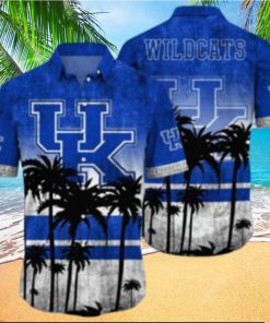 Kentucky Wildcats Logo Coconut Tropical Hawaiian Shirt Beach Gift For Fans