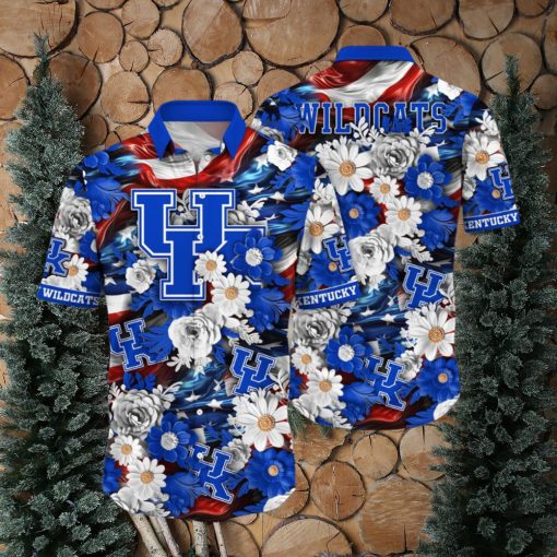 Kentucky Wildcats NCAA2 Hawaii Shirt Independence Day