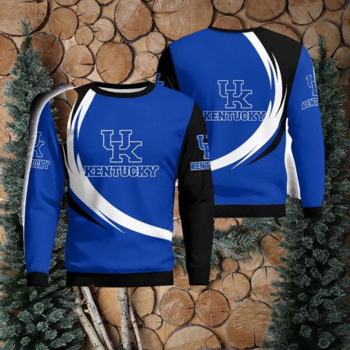 Kentucky Wildcats Simple Vintage 3D Sweater Unisex Christmas Gift For Fans