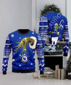 Kentucky Wildcats Team Grinch Ugly Christmas Sweater