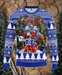 Kentucky Wildcats Tree Ugly Christmas Fleece Sweater