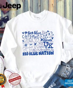 Kentucky Wildcats est. 1865 go big blue mascot funny shirt