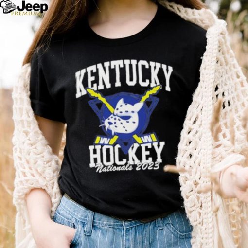 Kentucky wilDcats hockey nationals 2023 logo shirt