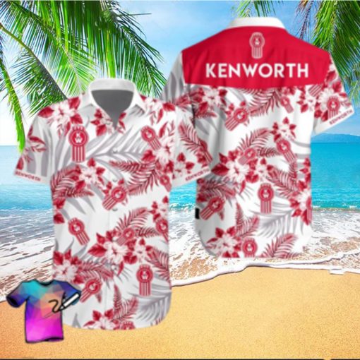 Kenworth hawaiian shirt