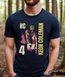 Keon Coleman KC 4 photo design t shirt