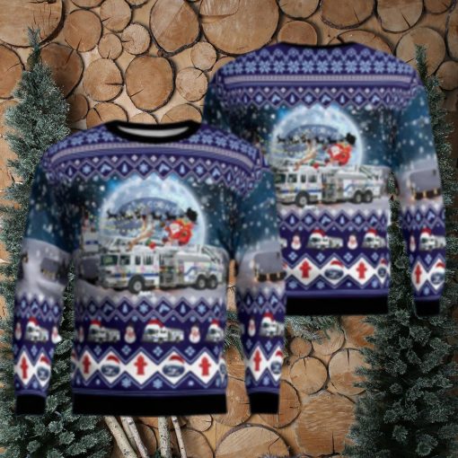 Kern County Fire Department Christmas Aop Christmas Ugly Christmas Sweater 3D