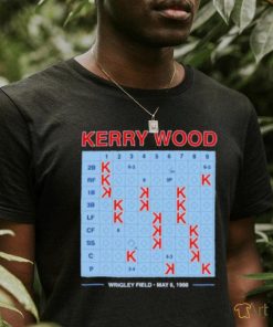 Kerry wood 20 strikeout scorecard shirt