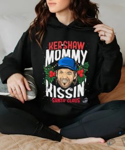 Kershaw Mommy Kissin’ Santa Claus Christmas Shirt