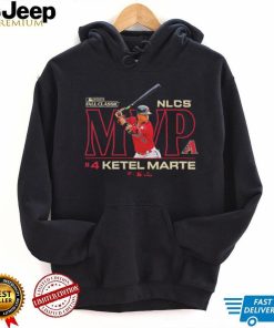 Ketel Marte Arizona Diamondbacks 2023 National League Champions MVP T Shirts