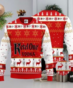 Ketel One 3D Ugly Christmas Sweater Unisex Sweater Christmas Gift